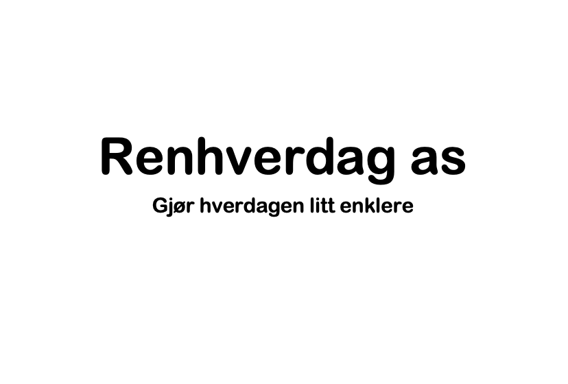 Renhverdag AS